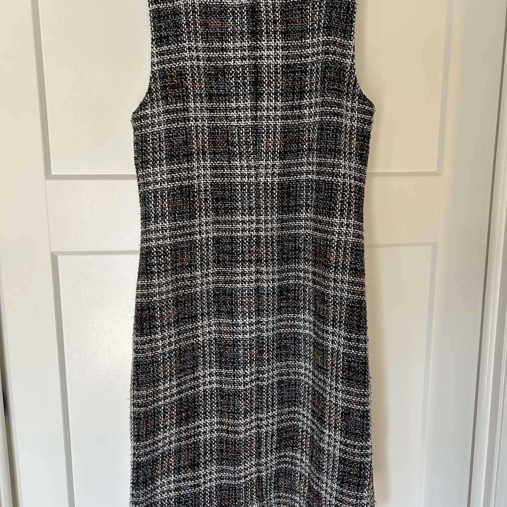 Karl Lagerfeld Black and White Tweed dress - Picture 5 of 8
